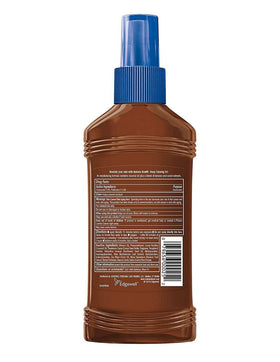 Banana Boat oil texture on skin closeup showing moisturizing coconut oil sheen