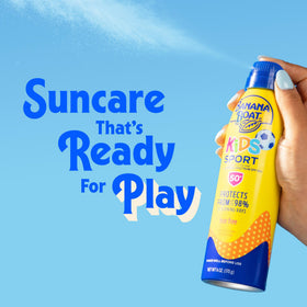 Banana Boat spray-lotion texture on skin absorbs quickly and feels lightweight