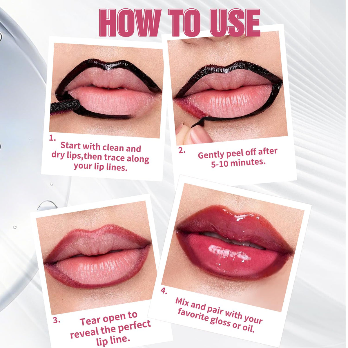 BANGFENG peel-off process demonstration showing easy removal for crisp edges