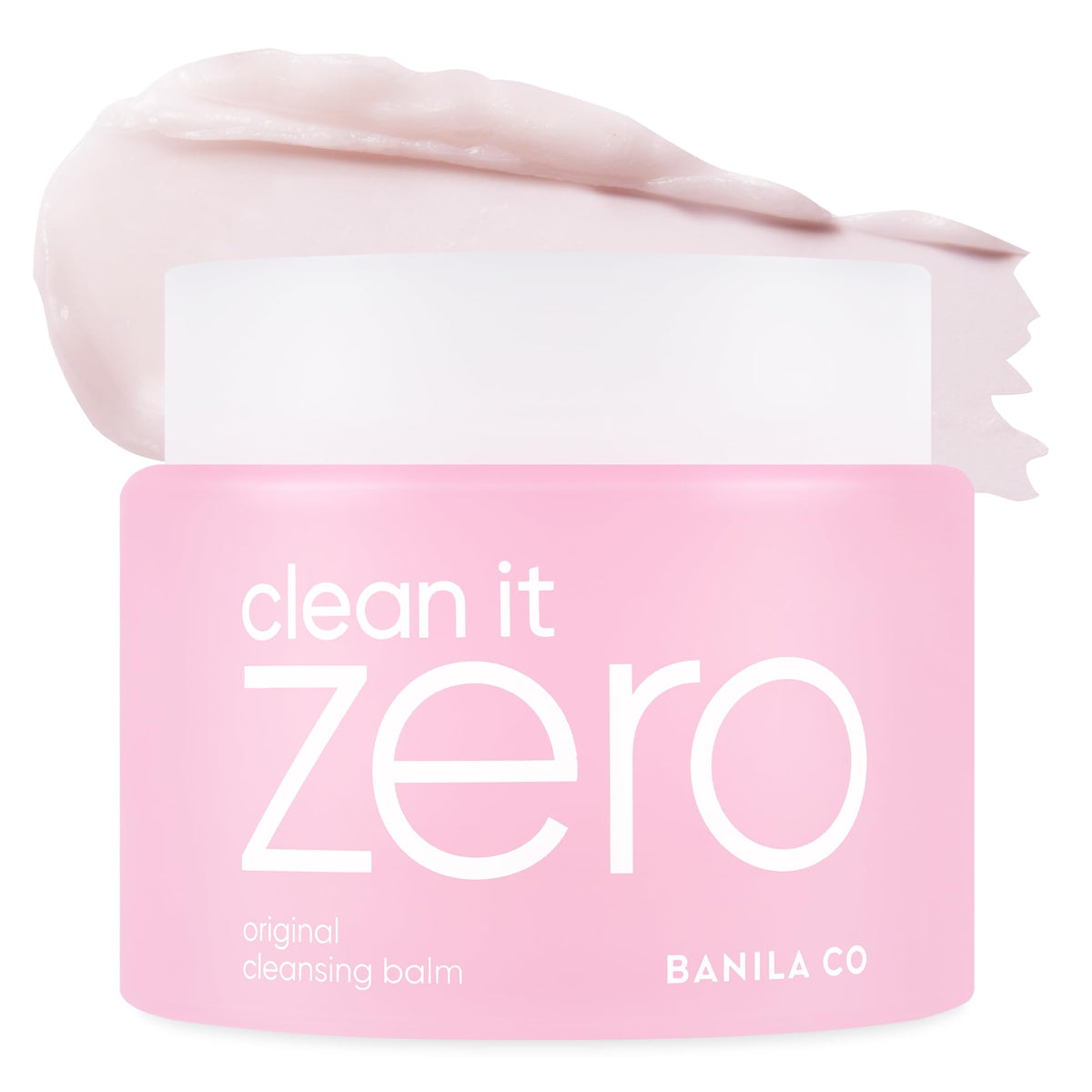 BANILA CO front jar showing full 180ml size and easy access