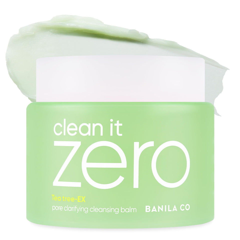 BANILA CO jar front view showing clean packaging and size, clear product identity