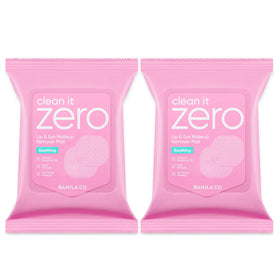 banila co front packaging showing compact dual-pack convenience