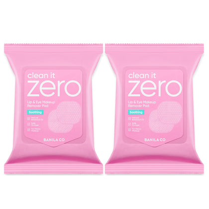 banila co front packaging showing compact dual-pack convenience