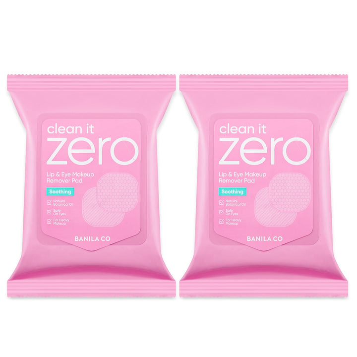 banila co front packaging showing compact dual-pack convenience