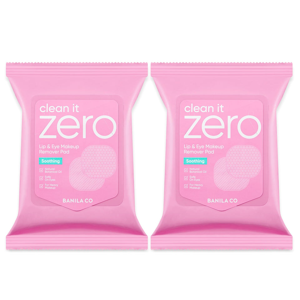 banila co front packaging showing compact dual-pack convenience