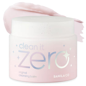 BANILA CO front holiday packaging showing limited-edition design and volume benefit