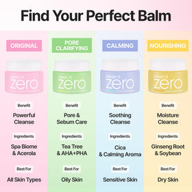 BANILA CO cleansing balm removing waterproof mascara for effective gentle makeup breakdown
