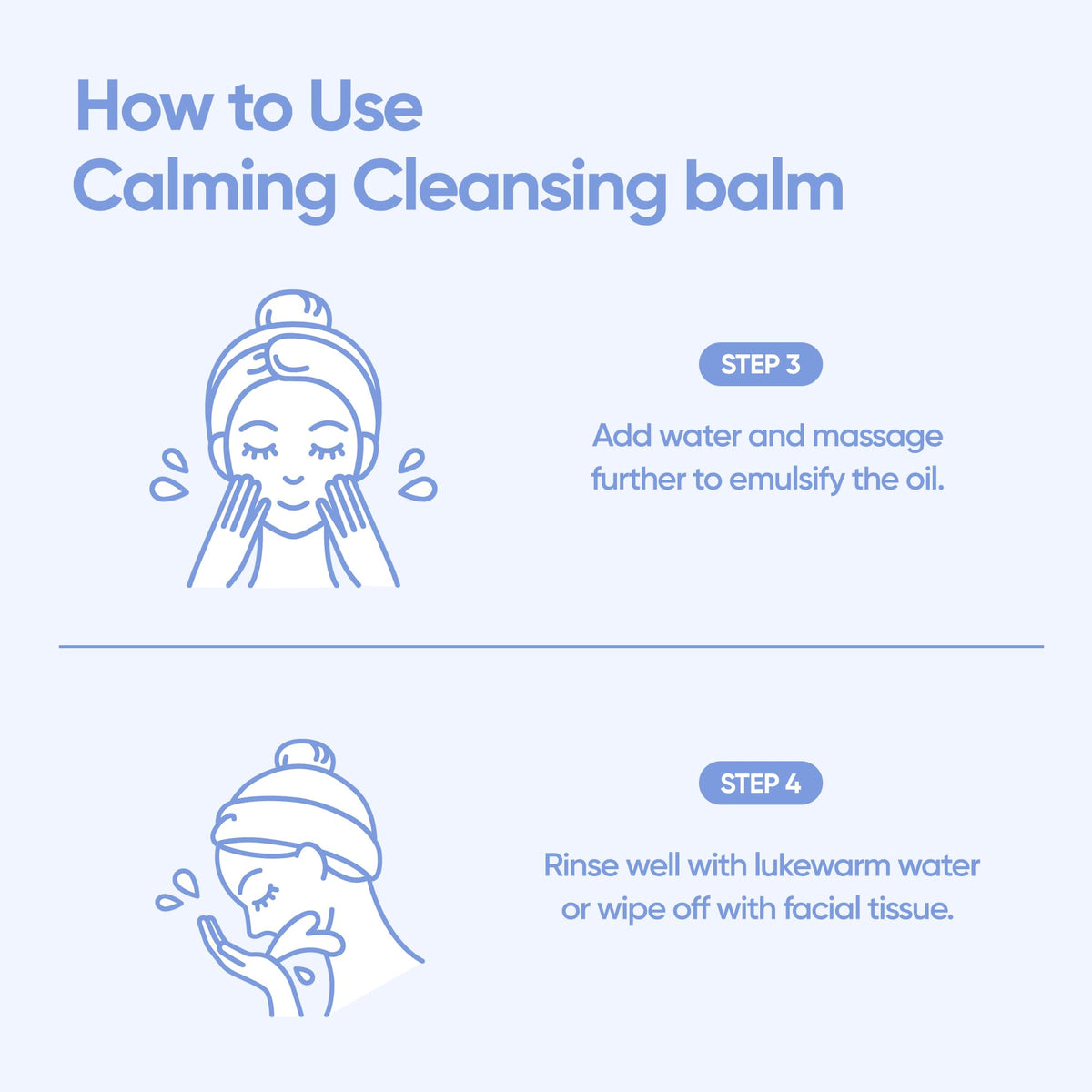 BANILA CO bathroom routine scene showing gentle cleansing benefit