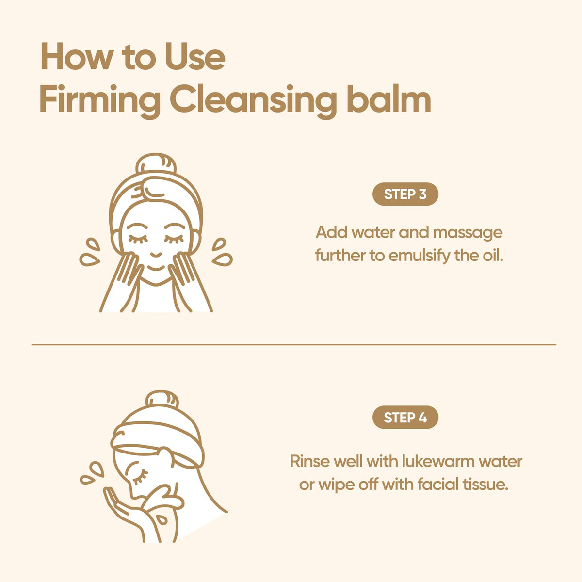 BANILA CO in bathroom routine setting illustrating soothing cleansing and comfort
