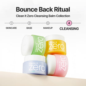 BANILA CO 50ml jar on bathroom shelf illustrating travel-ready size and routine convenience