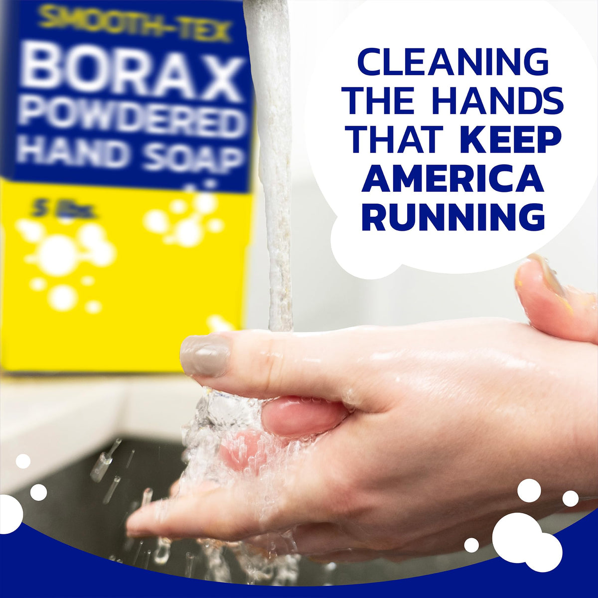 Banner Chemical close-up of mineral scrubbers for effective cleaning