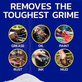 Banner Chemical used by mechanic removing grease from hands