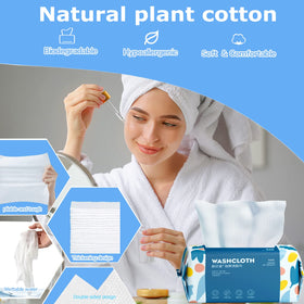 BanYakong towel cleaning a baby face providing soft, lint-free care