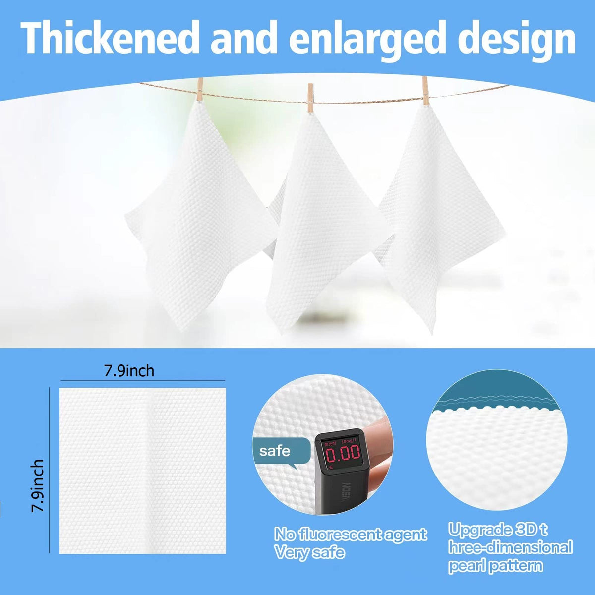 BanYakong towel damp for makeup removal offering chemical-free cleansing