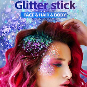 Baorder used in hair braid highlighting shimmer and easy festival-ready styling benefits