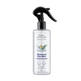 Bare Anatomy front bottle showing label and benefits for natural hair care