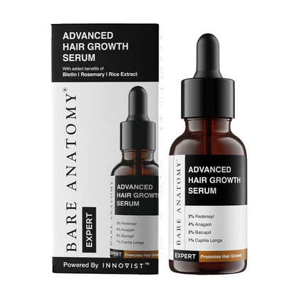 Bare Anatomy front packaging showing bottle and label for easy identification and trust