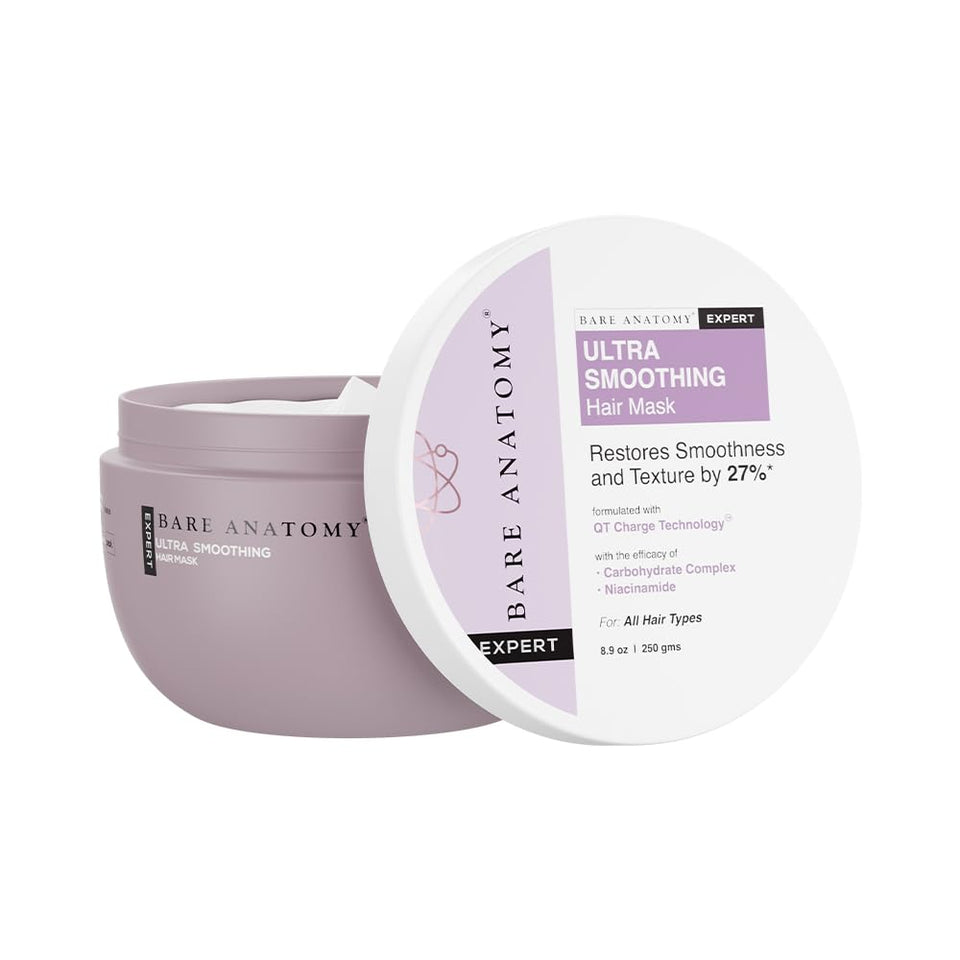 Bare Anatomy jar front view showing product and smoothness benefit