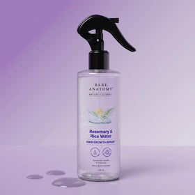 Bare Anatomy bottle styled on bathroom shelf illustrating daily routine
