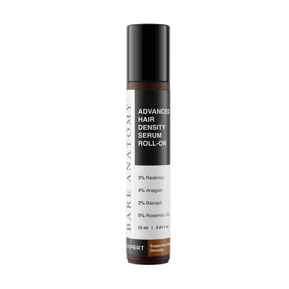 Bare Anatomy roll-on front packaging showing branding and 25ml size for quick identification