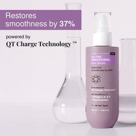 Bare Anatomy serum texture on fingertip showing lightweight absorption
