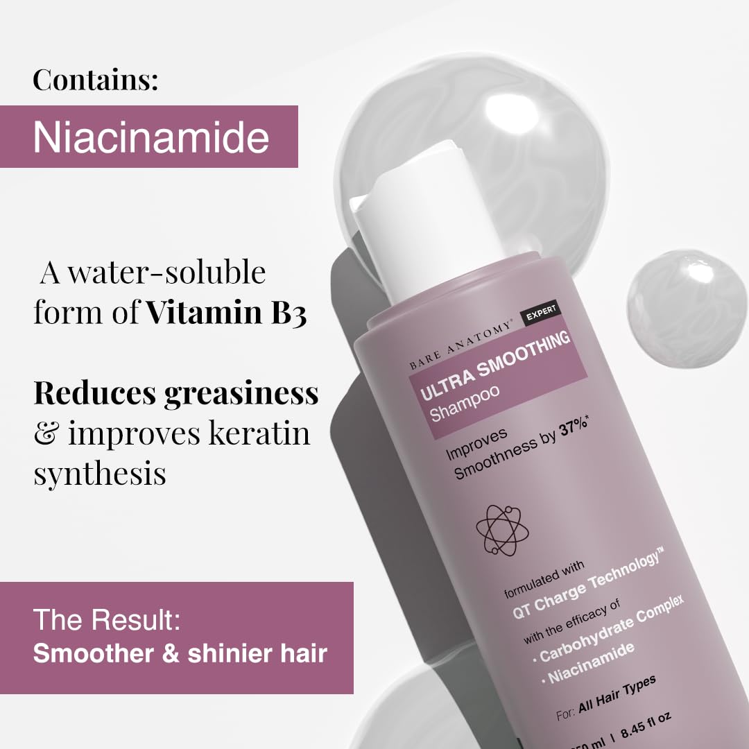 Bare Anatomy bottle on bathroom shelf portraying everyday clean-beauty use