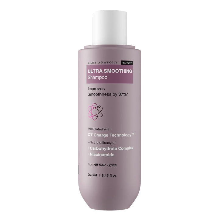 Bare Anatomy front bottle view showing clean label and smoothing benefits