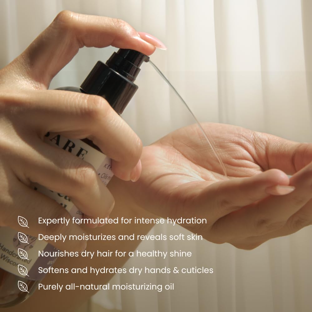 BARE BOTANICS applied on damp skin demonstrating fast absorption benefit