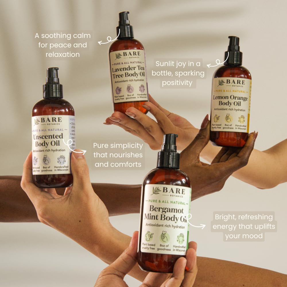 BARE BOTANICS massaged into cuticles showing softer nails benefit