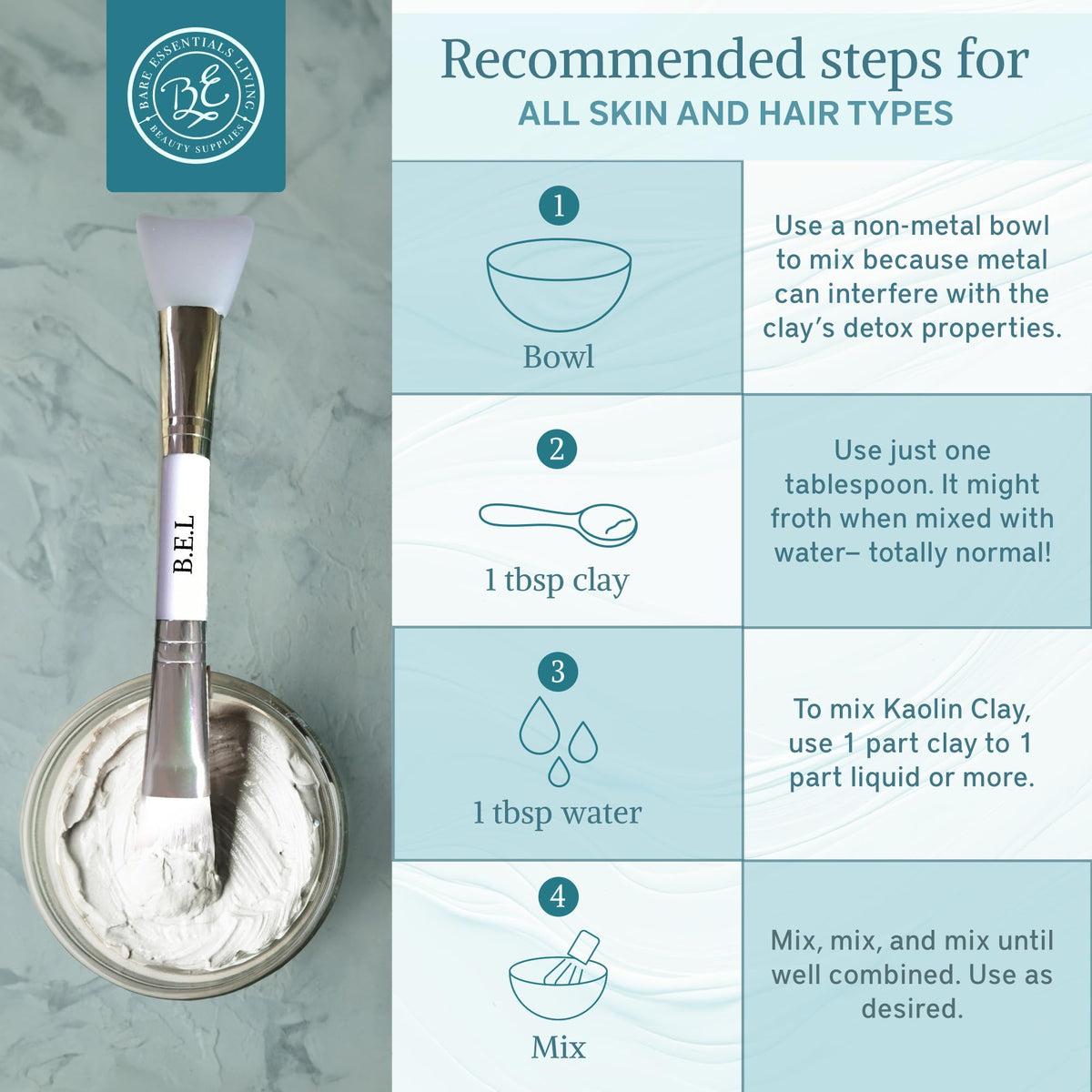 Bare Essentials Living clay used in seed bomb creating eco-friendly crafts