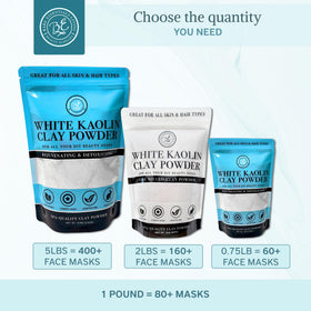Bare Essentials Living 2 lb bag beside measuring cup showing scale