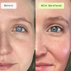 Barefaced ingredient highlight zinc oxide and niacinamide for protection