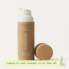 Barefaced lifestyle outdoor application showing daily UV protection benefit
