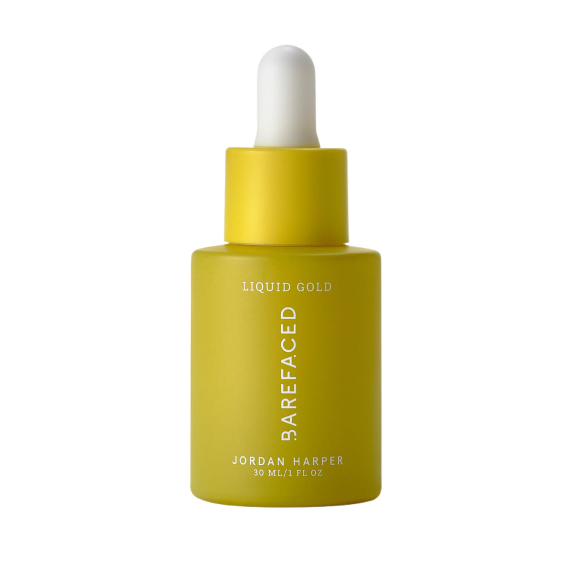 Barefaced front bottle showing elegant packaging and clear product identity