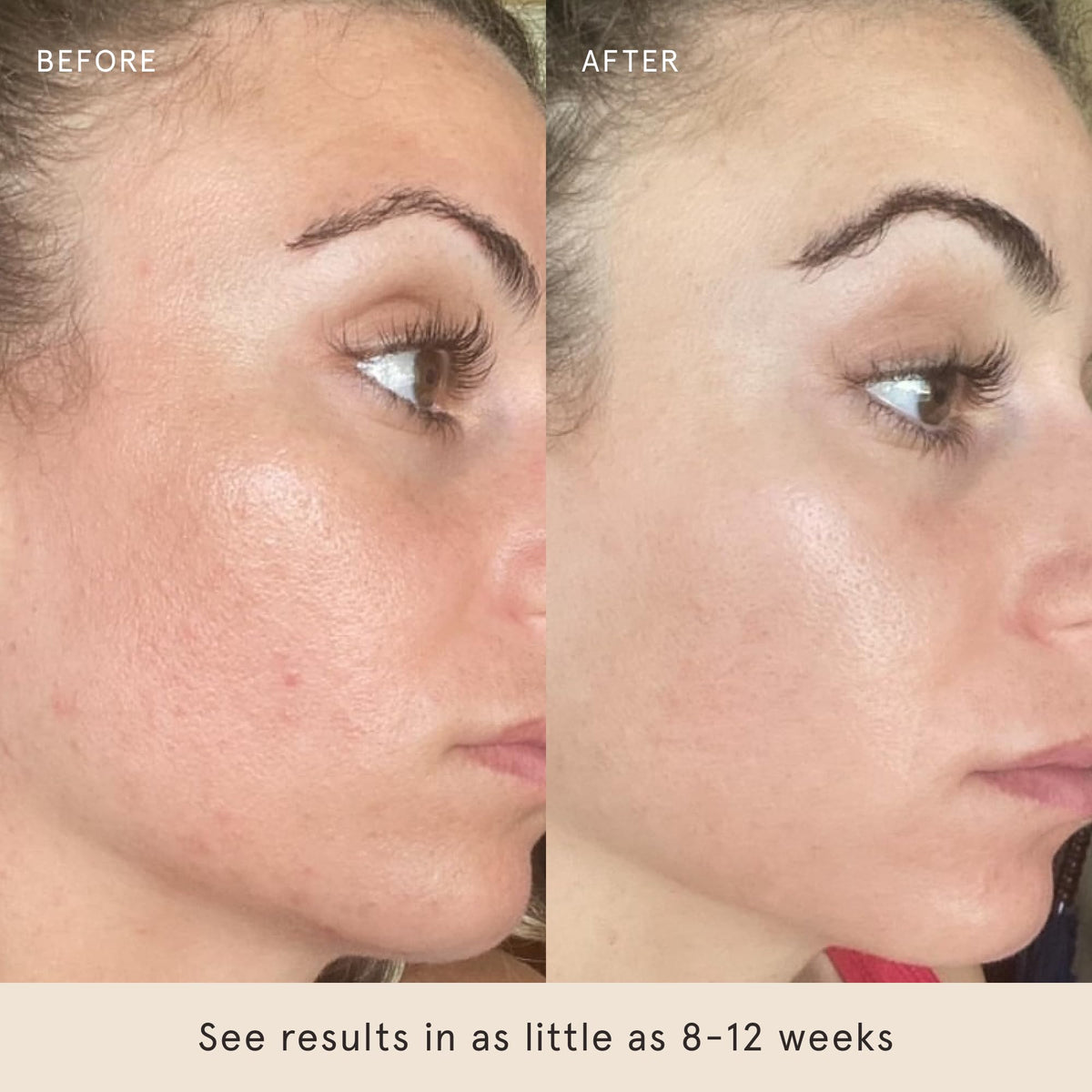 Barefaced bottle beside common items for size comparison and travel-friendly benefit