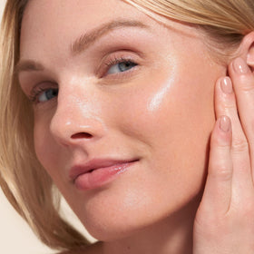 Barefaced Overachiever on a bedside table as part of a simple skincare routine