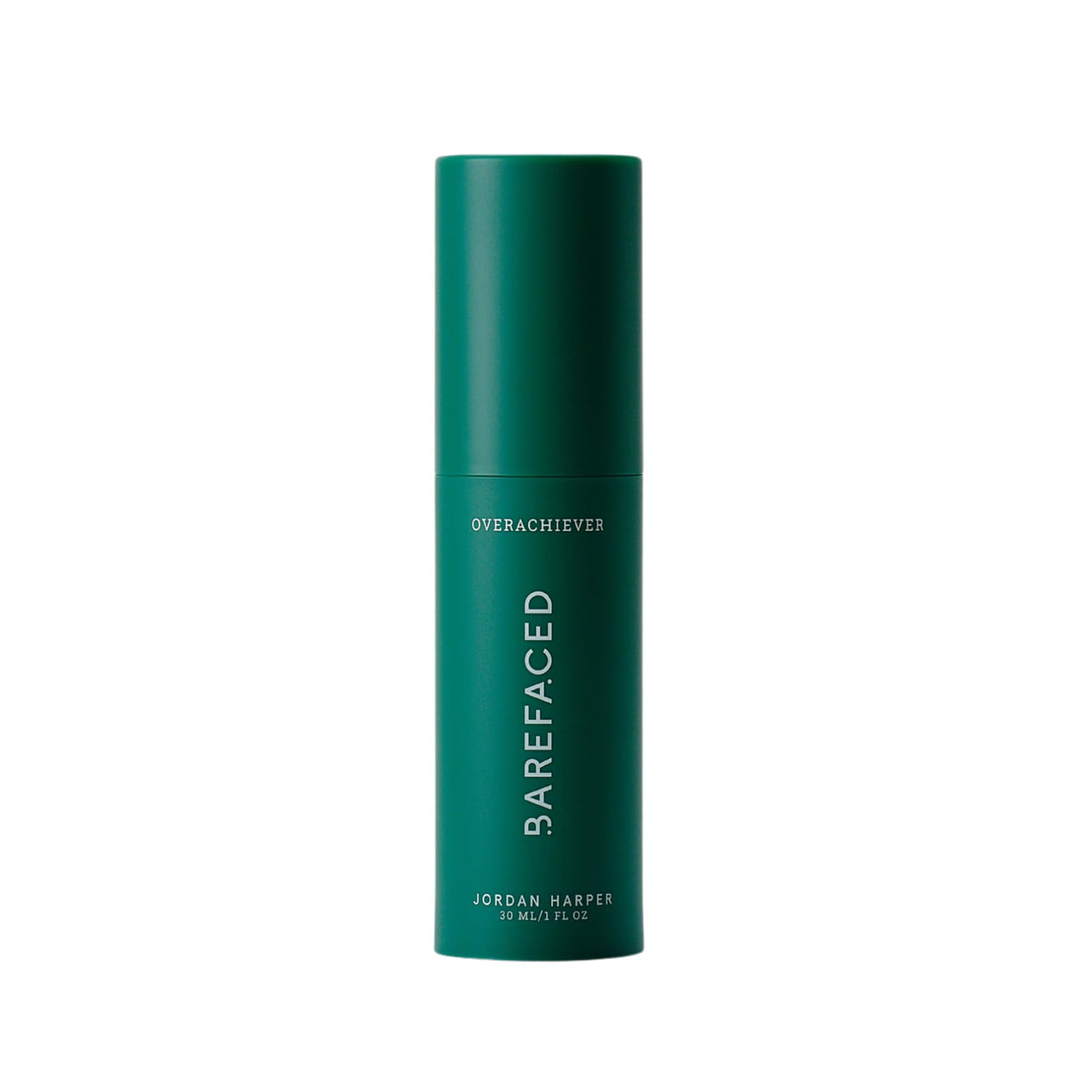 Barefaced Overachiever front packaging showing bottle and label benefits