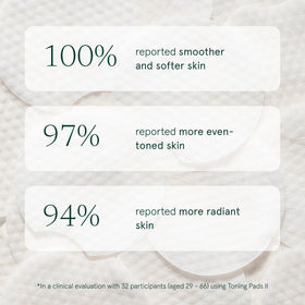 Barefaced pad held in hand to show scale and easy single-use application