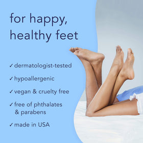 Barefoot Scientist overnight sock application showing enhanced absorption benefit
