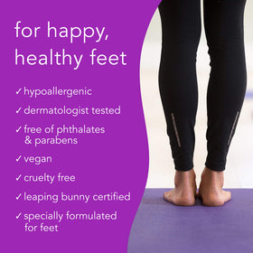 Barefoot Scientist before and after feet showing softer skin results