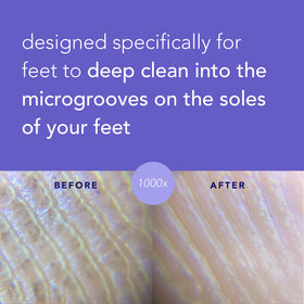 Barefoot Scientist extra-large towelette in hand demonstrating durable size