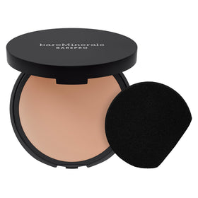 bareMinerals compact front view showing sleek case and shade