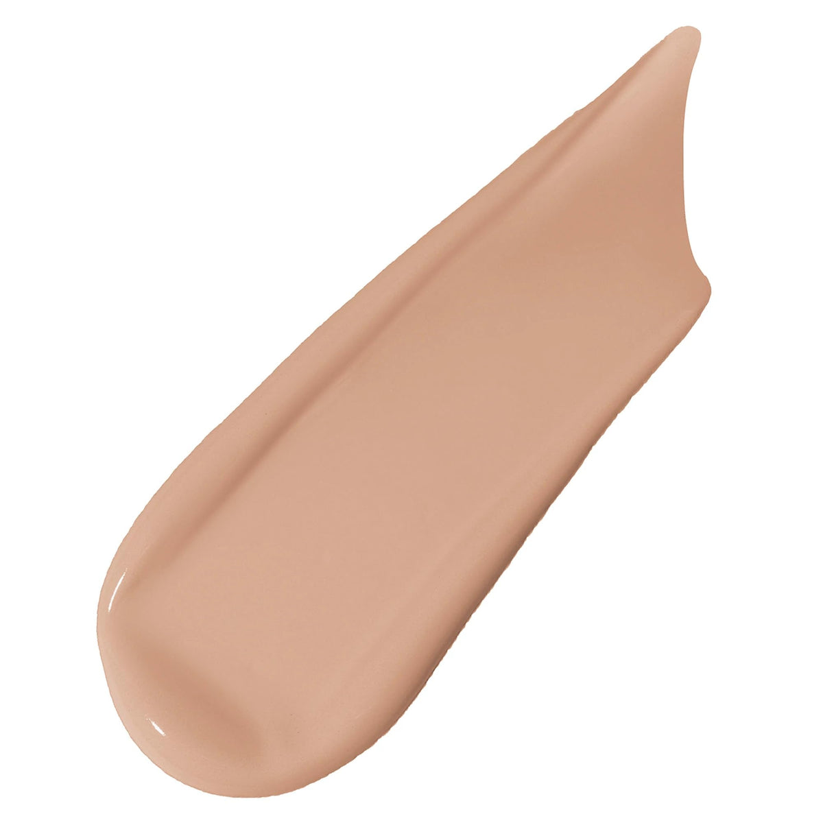 bareMinerals barepro dispensed pump drop on fingertip, quick control and clean application