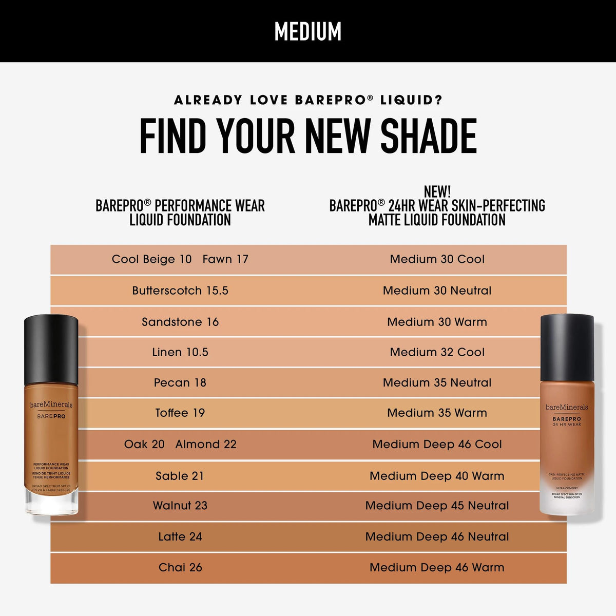 bareMinerals barePro lifestyle portrait in daylight showing natural matte wear