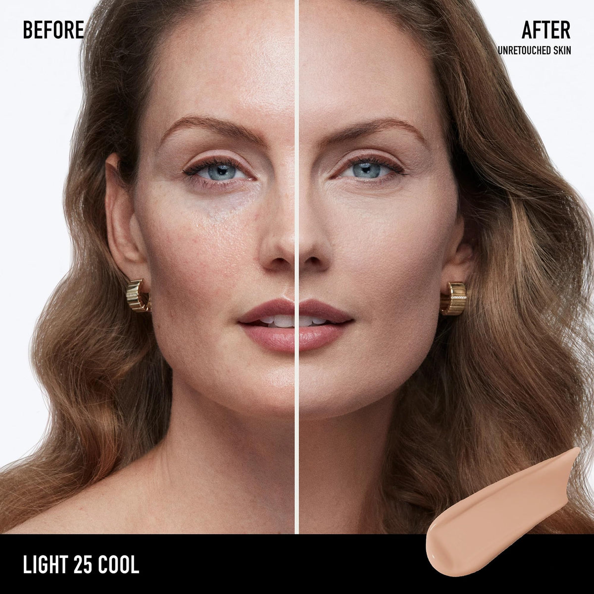 bareMinerals barepro texture close-up showing smooth mineral finish and matte control