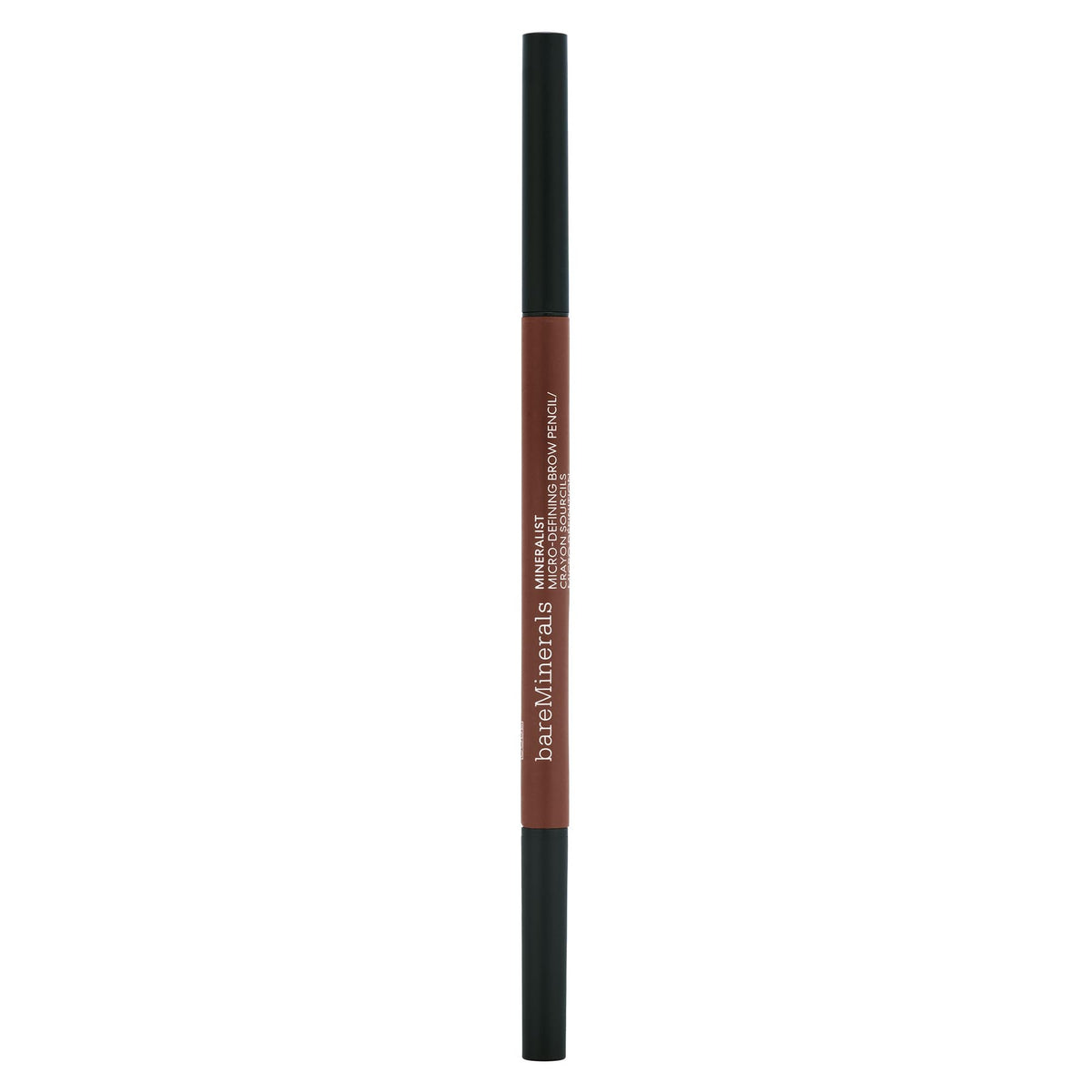 bareMinerals pencil applied in everyday setting, long-lasting defined brows benefit