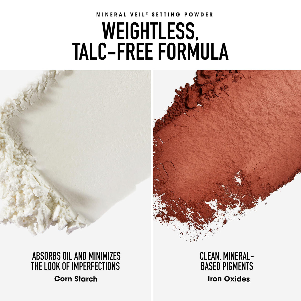 bareMinerals brush demonstration swirl tap buff, builds customizable coverage