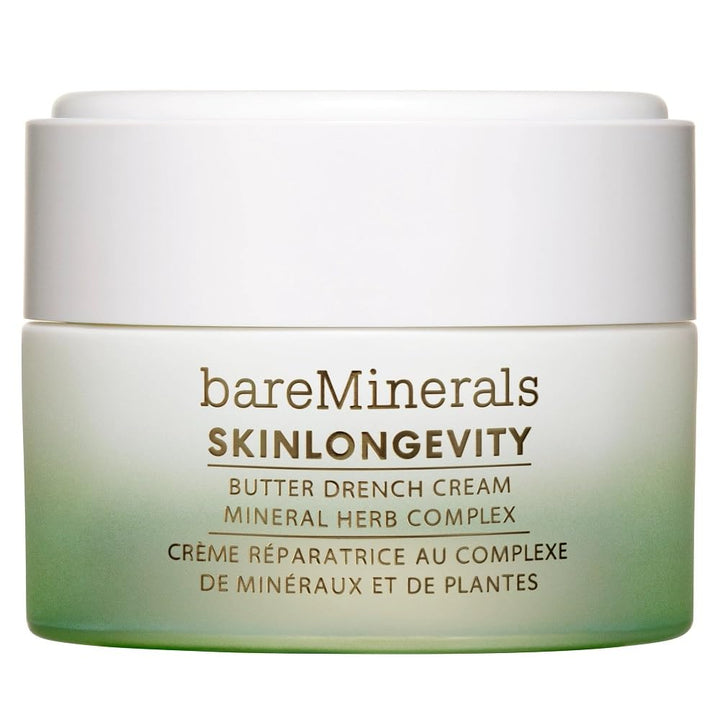 bareMinerals front jar shot showing premium cream and hydration benefit