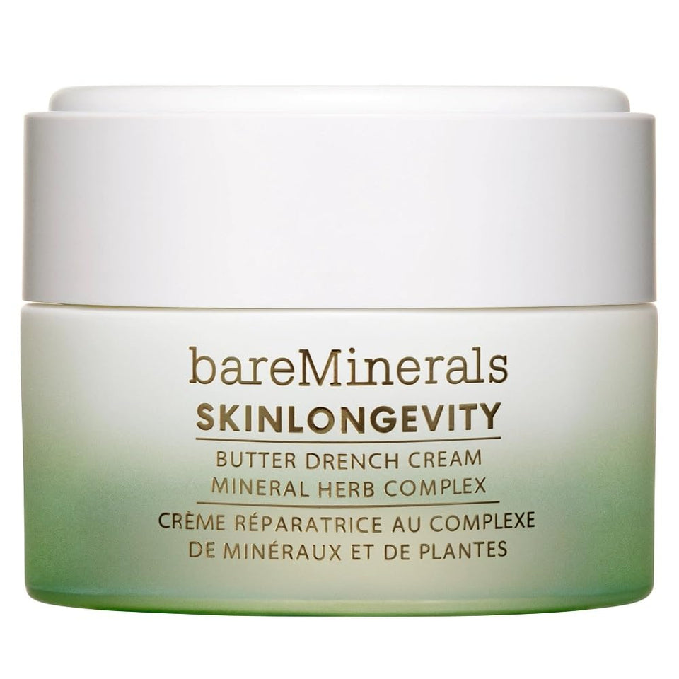 bareMinerals front jar shot showing premium cream and hydration benefit