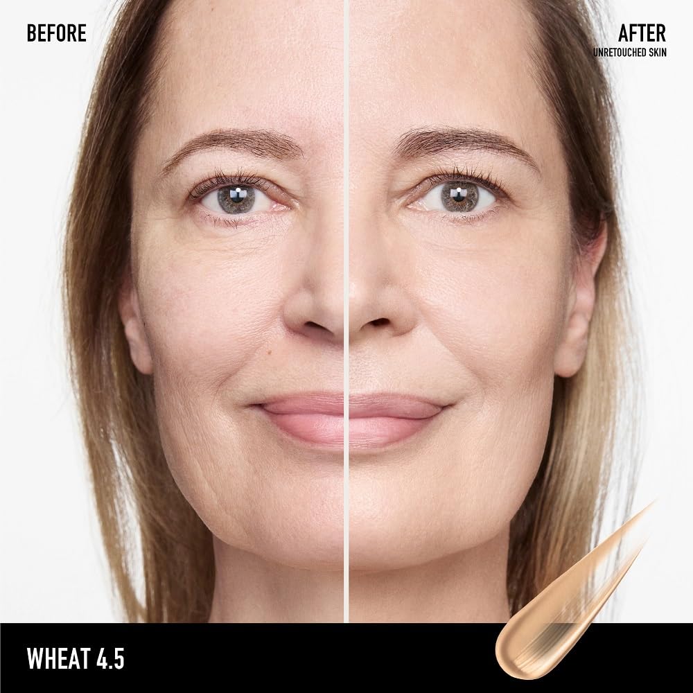 bareMinerals pump dispensing product, highlights easy controlled application